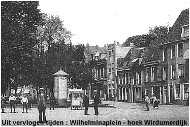 Aus vergangenen Zeiten: Wilhelminaplein- Ecke Wirdumerdijk 