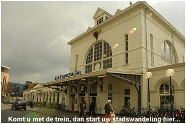 Go and visit the central hall at the Train station (NS) 