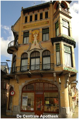 Apotheek in Art Nouveau