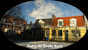 A walk in the past: Bagijnenhofje nearby the Main Church - Grote Kerk