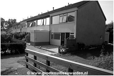 Typische jaren zeventig-bouw in Westeinde