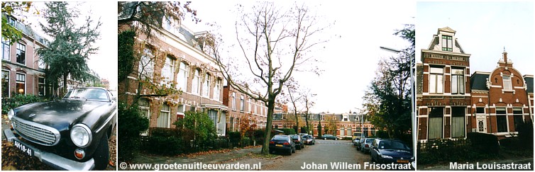 Johan Willem Frisostraat en Maria Louisastraat